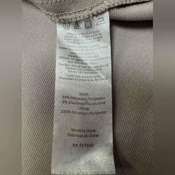 Halston Open Cardigan Creme-Tan Size Large Women’s size large EUC - Picture 7 of 7